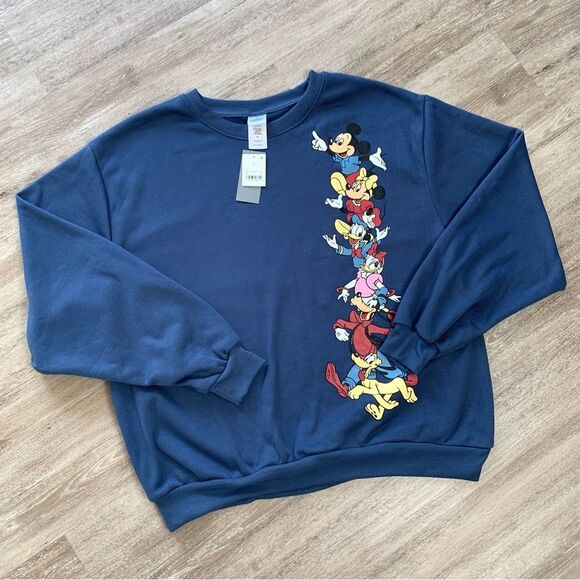 NWT Disney Mickey and Friends Sweatshirt - Picture 1 of 6